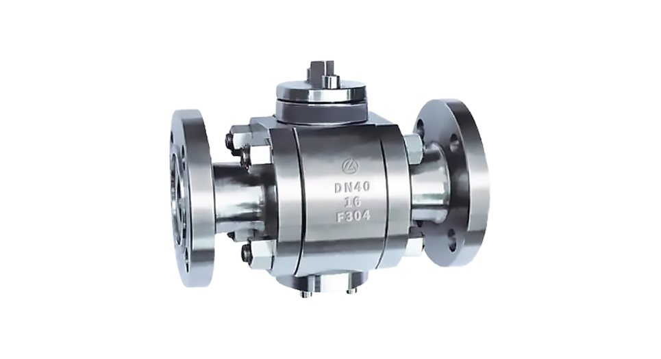 Q47Y高溫不銹鋼球閥圖